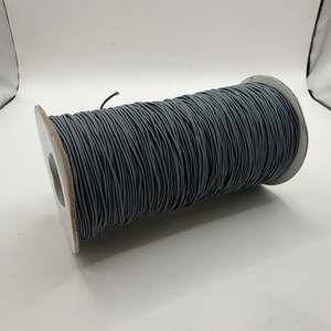 Cordon élastique tressé gris n°35, 1,2 mm, 288 yards, 100 % nylon haute ténacité, écologique, pour textile de maison - Product Image 2