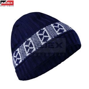Gorro de Punto Premium para Hombre, Gorro de Invierno Suave y Elástico con Puño, Gorro Personalizado con Logotipo, Gorro de Invierno Acrílico Cálido, Ajuste Cómodo - Product Image 1