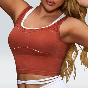 Professional Manufacturer Made Women's Sports Bra Comfortable Breathable Fitness Wear Women Sports Bra - Product Image 5