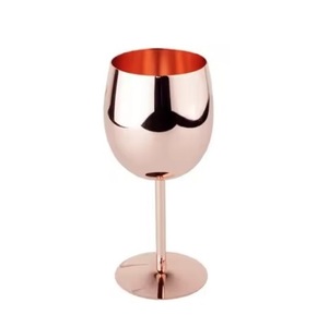 Vasos de cóctel de metal dorado espejado más vendidos - Copas de cerveza de metal para champán, ¡los más vendidos! - Product Image 2