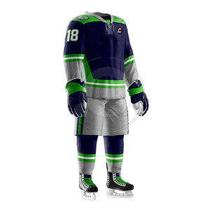 Uniforme de hockey sobre hielo de alta calidad a precio de mayoreo, nuevo diseño, uniforme de hockey sobre hielo a precio económico para venta en línea - Product Image 2