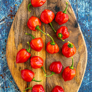 Single Spices & Herbs Raw <b>Dried</b> Habanero Pepper Non-Irradiated - Product Image 1
