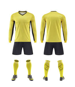 Uniformes de Fútbol de Alta Calidad, Estilo Nuevo, Conjuntos de Camisetas de Entrenamiento de Fútbol Unisex, Sublimación Totalmente Impresa, Manga Larga - Product Image 2