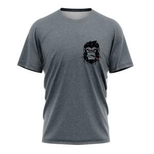 T-shirt en coton 100% de qualité supérieure, fabriqué sur mesure, pour hommes, streetwear, anti-boulochage, 200g, coupe classique, logo personnalisé, impression soyeuse - Product Image 1