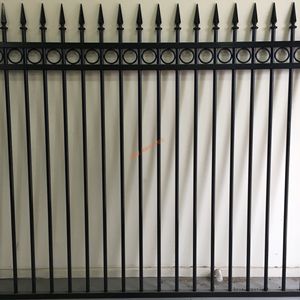 Valla Personalizable de Alta Calidad, Ecológica, Resistente a la Oxidación, Duradera, de Hierro y Acero con Recubrimiento en Polvo, Resistente a los Rayos UV, Diseño Moderno, 1200x2400mm - Product Image 2