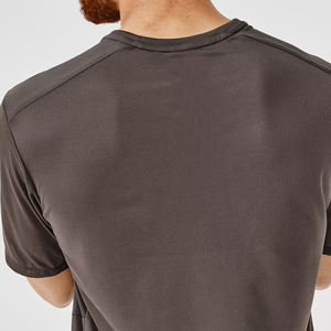 Camiseta de Hombre Oversize de Alta Calidad al por Mayor, Camiseta con Logotipo Personalizado, Cuello Redondo con Ribetes Gruesos, Camiseta de Alta Calidad y Peso Pesado - Product Image 5