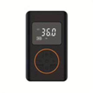 1pc <b>Black</b> 3600mAh Portable Car Inflation <b>Pump</b> Intelligent Wireless Multifunctional Electric Tire Inflator - Product Image 4