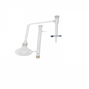 MAYALAB OEM Juego de Aparato Dean-Stark de Vidrio Borosilicato Transparente de 500ml con Trampa de 10ml, Grifo y Condensador Liebig para Laboratorio de Solventes - Product Image 2