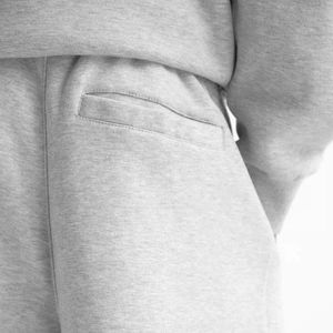Ensemble de survêtement unisexe streetwear, pantalon de jogging et sweat à capuche oversize pour homme, en polyester et coton, effet délavé, impression personnalisée - Product Image 5