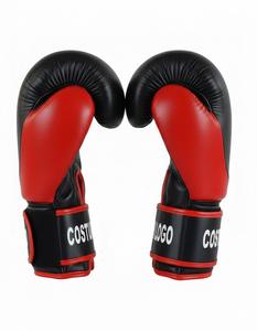 Gants de boxe professionnels en cuir avec logo personnalisé, pour entraînement et sparring, pour Muay Thai et Kickboxing, tailles de 10 oz à 16 oz - Product Image 2