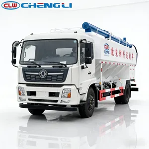 รถบรรทุกขนส่งอาหารสัตว์แบบดันด้วยระบบไฮดรอลิก Dongfeng ขนาด 22 ลูกบาศก์เมตร สำหรับขาย เหมาะสำหรับฟาร์มสัตว์ปีกและการขนส่งอาหารสัตว์ - Product Image 4