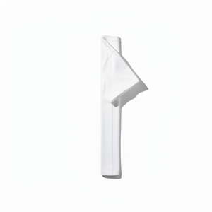 Camiseta Blanca de Manga Corta para Hombre, Cuello Redondo, Corte Holgado, Tejido Jersey Casual, 100% Algodón, Anti-Pilling, Estilo Urbano, 220g - Product Image 3