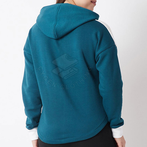 Sudaderas con Capucha Elegantes para Mujer, 100% Algodón, Diseño Casual con Bolsillo Frontal, Ofrecen Comodidad y Calidez, Moda Urbana de Invierno, Atuendo Informal Diario - Product Image 3