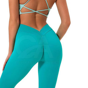 Leggings de Yoga de Última Moda, Pantalones Deportivos con Efecto Levanta Glúteos y Fruncido Trasero, Leggings Largos para Mujer, Ideales para Yoga, Entrenamiento, Running y Gimnasio - Product Image 2