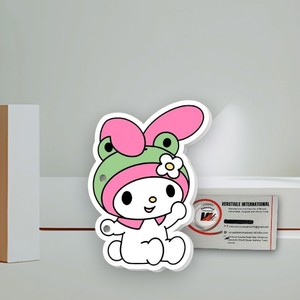 แผ่นติดขนตาปลอมแบบแม่เหล็ก Hello Kitty Lash Tiles รุ่น Private Label ลายกบ พร้อมฝาปิด รูปทรงผีเสื้อ ประดับเพชร - Product Image 2