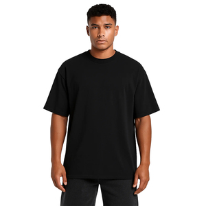 เสื้อยืดเปล่าคุณภาพสูงแบบกำหนดเอง เสื้อยืด unisex เสื้อยืดลำลอง เสื้อยืดผ้าฝ้าย ผู้ผลิตเสื้อยืดแบบ Private Label ทรงปกติ - Product Image 1