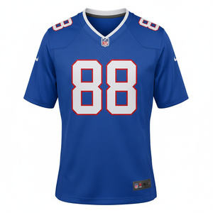 Maillots de football américain pour hommes, imprimés par sublimation, respirants, en tissu Spandex/Coton/Fibre de bambou, poids du tissu 350g, Chicago Football - Product Image 2