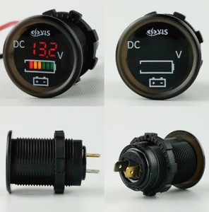 Voltímetro Digital SP-BG6 W2P DC 12V 24V de Taiwán con Indicador de Nivel de Batería para Monitoreo de Baterías de Barcos - Product Image 2