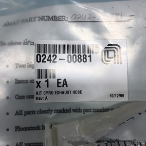 AMAT 0242-00881 KIT CYRO EXHASUT HOSE, 120754 - Equipo y Piezas de Semiconductores de Confianza de Global Legacy - Product Image 4
