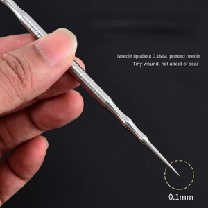 Outil d'élimination des points noirs ultra-fin, pince professionnelle pour points noirs et points blancs, idéal pour les salons de beauté - Product Image 4