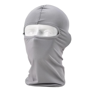 Balaclava noire intégrale à un trou, masque d'hiver pour usage extérieur, taille adulte unisexe 56-58 cm, matière polyester - Product Image 5