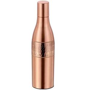 กระติกน้ำทองแดงลายตอกแบบโมเดิร์น พกพาสะดวก พร้อมฝาปิด - Product Image 1