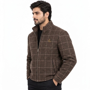 Veste en laine pour homme, tissu en laine de qualité supérieure, chaude, confortable et élégante, idéale pour les tenues décontractées, les voyages et la marche. - Product Image 6