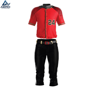 Uniforme Deportivo de Béisbol para Equipos Adultos, Tejido Ecológico, Estilo Moderno, Precio Competitivo, Impresión Personalizada, Absorbe la Humedad - Product Image 2