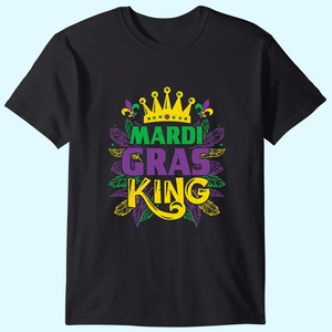 เสื้อยืดผ้าฝ้ายพิมพ์ลายหน้ากากราชินีมาร์ดิกราส์สำหรับผู้หญิง คอกลม แขนสั้น สวมใส่สบายๆ สำหรับฤดูใบไม้ผลิและฤดูร้อน ทรงพอดีตัว - Product Image 4