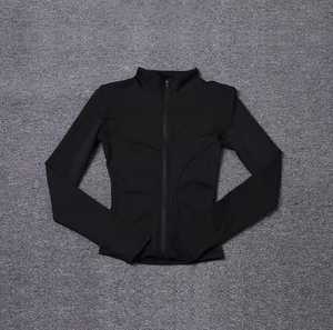Lightweight Women Yoga <b>Jacket</b> Breathable Stretch Activewear Top for Gym <b>Workout</b> Running Fitness Wear - Product Image 2