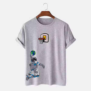 Nueva Camiseta con Logotipo Personalizado, Estampado DTG, Hombros Caídos, para Hombre, Peso Pesado, 100% Algodón Orgánico, Ropa de Verano, Camisetas para Hombre, Camiseta de Moda - Product Image 4