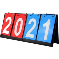 4 tableau de bord de Table Portable numérique, facile à retourner pour le basket-ball, le Football, le Tennis, le Football, le Ping Pong, le volley-ball