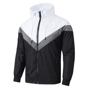 OEM ODM Custom LOGO Spring Autumn Lightweight Quick Dry Windbreaker Jacket Sports Jacket for <b>Men</b> - Product Image 1
