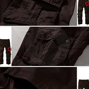 Premium Lightweight Men <b>Cargo</b> Pants Mid Multi-Pocket <b>Straight</b> <b>Leg</b> Utility <b>Trousers</b> Durable Cotton Fabric Outdoor Workwear Casual - Product Image 6