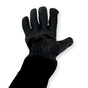 Guantes de Trabajo de Cuero Vacuno Negros para Soldadura TIG - Product Image 5