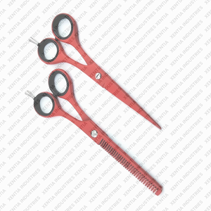 Professional Hair <b>Thinning</b> Scissors 6 inches Set Of 2PCS Barber Salon Hair Shears Stainless Steel Hairdressing <b>Thinning</b> Scissor - Product Image 2