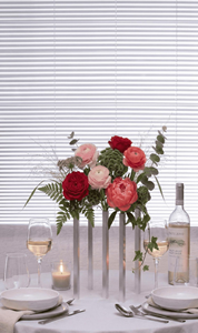 Elegante Florero Decorativo de Metal y Hierro, Hecho a Mano, Ecológico, Duradero, Ligero y Resistente al Óxido, para Hogar u Oficina - Product Image 5