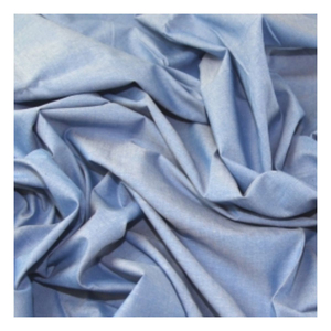 Chambray léger teint en fil pour filles et garçons pour chemises rideaux sacs couvertures avec fonction fusible - Product Image 3