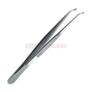 2 Piezas de Pinzas Angulares Rectas para Sutura Dental, 6 Pulgadas, Pinzas Quirúrgicas de Acero Inoxidable, Instrumentos Manuales con Certificación CE - Product Image 6