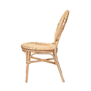 Fauteuil en rotin naturel tressé à la main, écologique, vintage, pour café, salle à manger et hôtel - Nouveauté en gros - Product Image 5