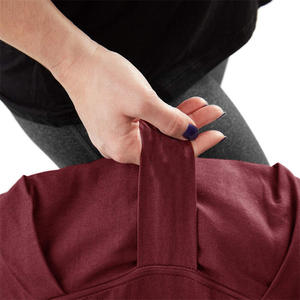 Yoga Cushion Cotton Canvas Navy Blue Ergonomic Shape For Yoga <b>Exercise</b> Adult Washable Comfortable Use - Product Image 2