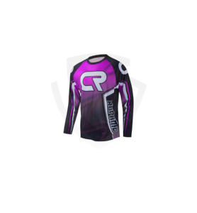 Jersey de Motocross Personalizado, Transpirable, con Impresión por Sublimación, con Nombre del Equipo, Secado Rápido, Anti-UV, % Poliéster - Product Image 3