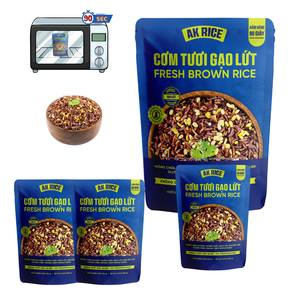 Vietnamese Brown Rice Fresh Ready Meal <b>Microwaveable</b> Instant Rice From AK Rice Factory OEM Asian - Product Image 3