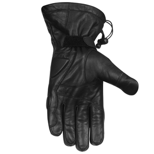 Guantes de Motocicleta de Cuero de Alta Calidad, Pantalla Táctil, Dedos Completos, Secado Rápido, Transpirables, Unisex, Cierre de Gancho y Bucle FITME - Product Image 3