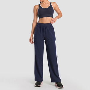 Ladies <b>Athletic</b> Wide Leg Pants Breathable Fitness Training Trousers Women Casual Sports Trousers Loose Fit Yoga Pants - Product Image 6
