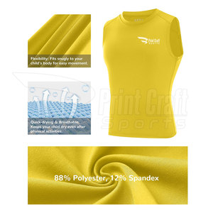 Pakistan Manufacturer Latest Sleeveless <b>Compression</b> <b>Shirts</b> Hot Sale Sleeveless <b>Compression</b> <b>Shirts</b> - Product Image 3