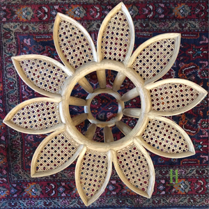 New Design Eco Friendly Rattan <b>Coffee</b> <b>Table</b> Round Handmade <b>Wicker</b> <b>Table</b> Boho Living Room Furniture Wholesale Supplier - Product Image 2