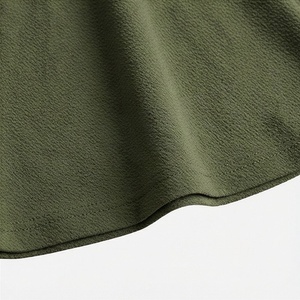 Jupe courte plissée vert olive pour femme, taille élastique, couleur unie, décontractée, toutes saisons - Product Image 6