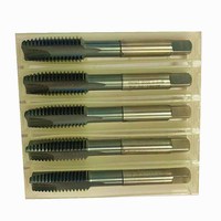 Taraud de machine de découpe CNC à pointe spirale ISO Standard HSSE M35 pour acier inoxydable, fonte, outils de filetage OEM JIS DIN ANSI