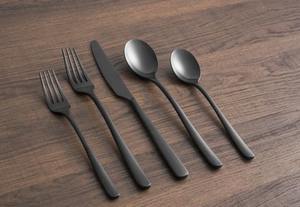Ensemble de couverts en acier inoxydable durable de 20 pièces pour 4 personnes, vaisselle de table haut de gamme, fourchettes, cuillères, couteaux à prix avantageux - Product Image 6